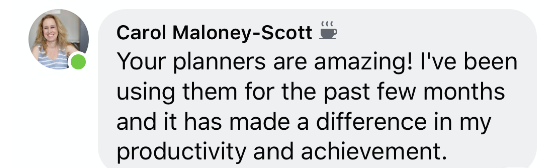 Planner Review from Carol